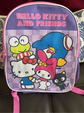 Sanrio Hello Kitty & Friends Mini Backpack in Purple and Pink NEW NWT